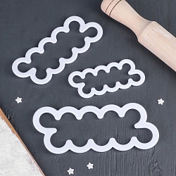 Набор выемок кондитерских для марципана и теста "Бутончик" 3 шт: 16,5х7/13х5/10х4 см