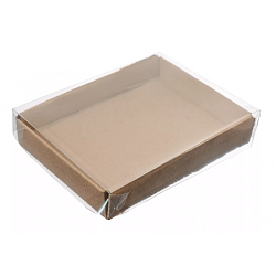 Упаковка для конфет 14 см*10,5 см*2,5 см крафт