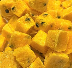 Маракуйя сублимированной сушки кубики 1 см*1,5 см 100 гр